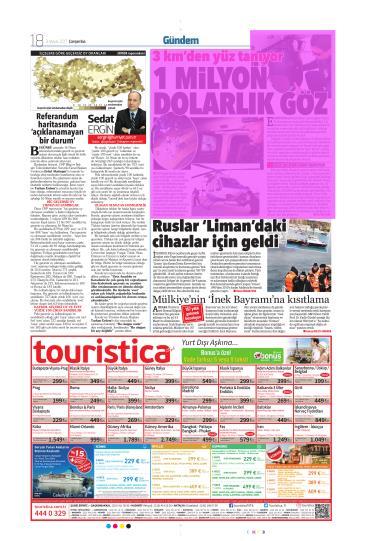 Sayfa : 18 İSTANBUL Tiraj