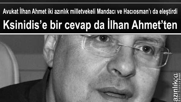 DİSİ Partisi Merkez Komitesi ve Kurucu Üyesi Sabık Rodop Milletvekili Avukat İlhan Ahmet, Kalkınma ve Rekabetçilik Bakan Vekili, İskeçe (Xanthi) PASOK milletvekili Sokratis Ksinidis in Yeni müftü