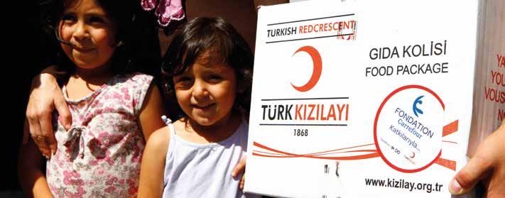 CarrefourSA 2012 Faaliyet Raporu 46 47 Gıda Bankacılığı 2011 yılında, Kızılay Beyoğlu Şubesi ve Beyoğlu Belediyesi Sosyal Yardım İşleri Müdürlüğü iş birliğiyle Gıda Bankacılığı projesi hayata