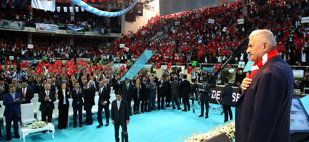 Başbakan Yıldırım, İzmir de 101 Dev Eserin Toplu Açılış Töreni nde konuştu Nisan 05, 2017-3:53:00 Başbakan Binali Yıldırım, İzmir'de Atatürk Voleybol Vestel Venüs Arena'da Orman ve Su İşleri