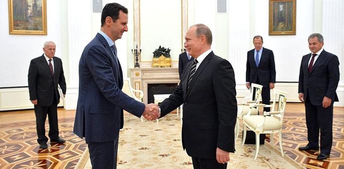 Kremlin Esed rejimine hem silah yardımında bulunmaktadır hem de bölge ve Batılı ülkelerin Şam rejimine ilişkin olası bir geçiş dönemi için meşruluğunu kabul ettirme çabası içerisindedir.