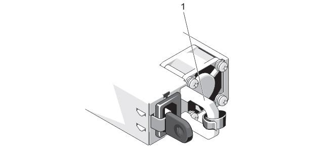 Rakam 6. AC PSU Durum Göstergesi 1. AC PSU durum göstergesi/kolu Rakam 7. DC PSU Durum Göstergesi 1. DC PSU durum göstergesi Tablo 7.