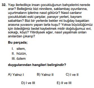 3. PARAGRAFTA ANLAM VE ANA DÜŞÜNCE 3.