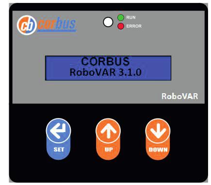 RoboVar Kurulum Devreye Alma Menü kranı Tüm bağlantı kontroller doğrulandıktan sonra cihazınızın 3 faz 380 Volt giriş enerjisini veriniz.