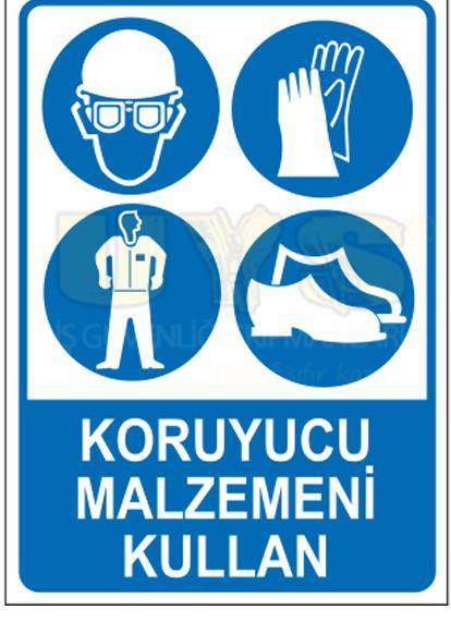 Kişisel Koruyucu Ekipmanların Planlanması * İş güvenliği açısından kişisel koruyucu ekipmanların temini ve kullanımının kontrolünden sorumlu iş güvenliği sorumlusu tayin edilmelidir.