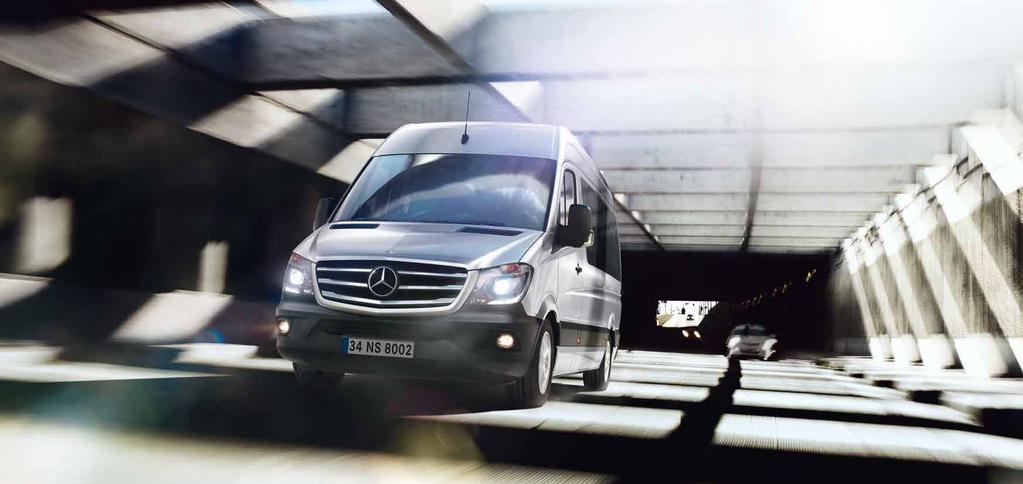 Mercedes-Benz mühendislerinden Türk şoförlerine: Mercedes-Benz mühendisleri Sprinter i yaratırken sizden ilham aldı.