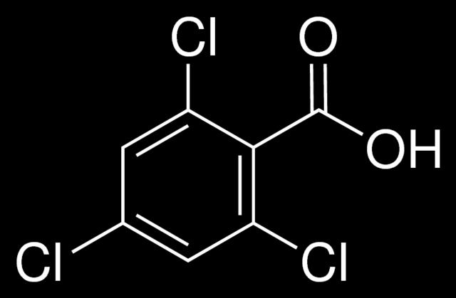 26 Diğer isimleri : Benzoic acid, 2,4,6-trichloro-; 2,4,6-trichlorobenzoate. Kimyasal formülü : C 7 H 3 