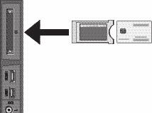 Harici Cihaz Bağlantıları 12.13 CI (Common Interface) kartın takılması Ürünün yandan görünüşü CI modülü ve Smart kart, Dijital TV modunda bazı şifreli (ücretli) yayınları izlemenizi sağlar.