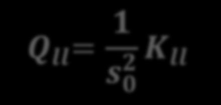 KORELASYON K ll = s 0 2 Q ll Q ll = 1 s 0 2 K ll Ölçülerin