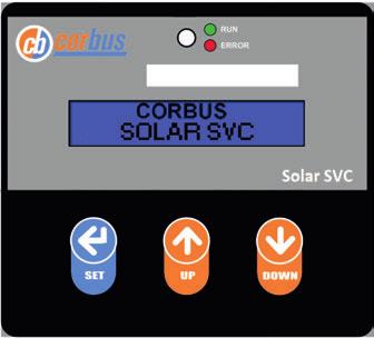 Solar SVC Kurulum Devreye alma Menü Ekranı: Kurulumun işletmenin tüketim(inport) durumunda yapılması tavsiye edilir.