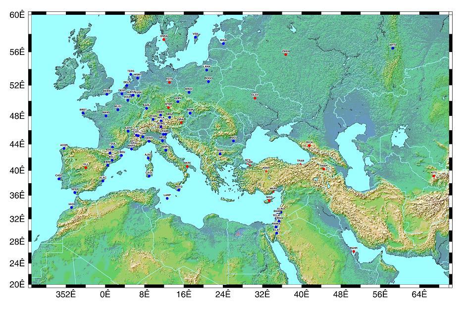 Çizelge 53: GAMIT yazılımı ile GPS veri değerlendirme aşamasında kullanılan sittbl tablosundaki bazı önemli parametreler Parametre Değer Parametre Değer COORDCONSTR 100 100 100 DMAP NMFH EPOCH 001- *