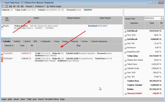 Ağaç Satır Yüksekliği: Programda ağaç görünümündeki menülerin satır aralıklarının ayarlanabildiği sahadır. Standart olarak sol ekranda olduğu gibi 25 olarak tanımlıdır.