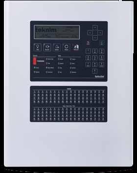 TFP-1221 ANALOG ADRESLİ YANGIN ALARM PANELİ, 1 LOOP, NETWORK EDİLEBİLİR, 72 BÖLGE GÖSTERGELİ TFP-1221 Serisi panel, Türkiye koşullarına uygun olarak tasarlanıp üretilen kullanıcı ve teknisyen dostu