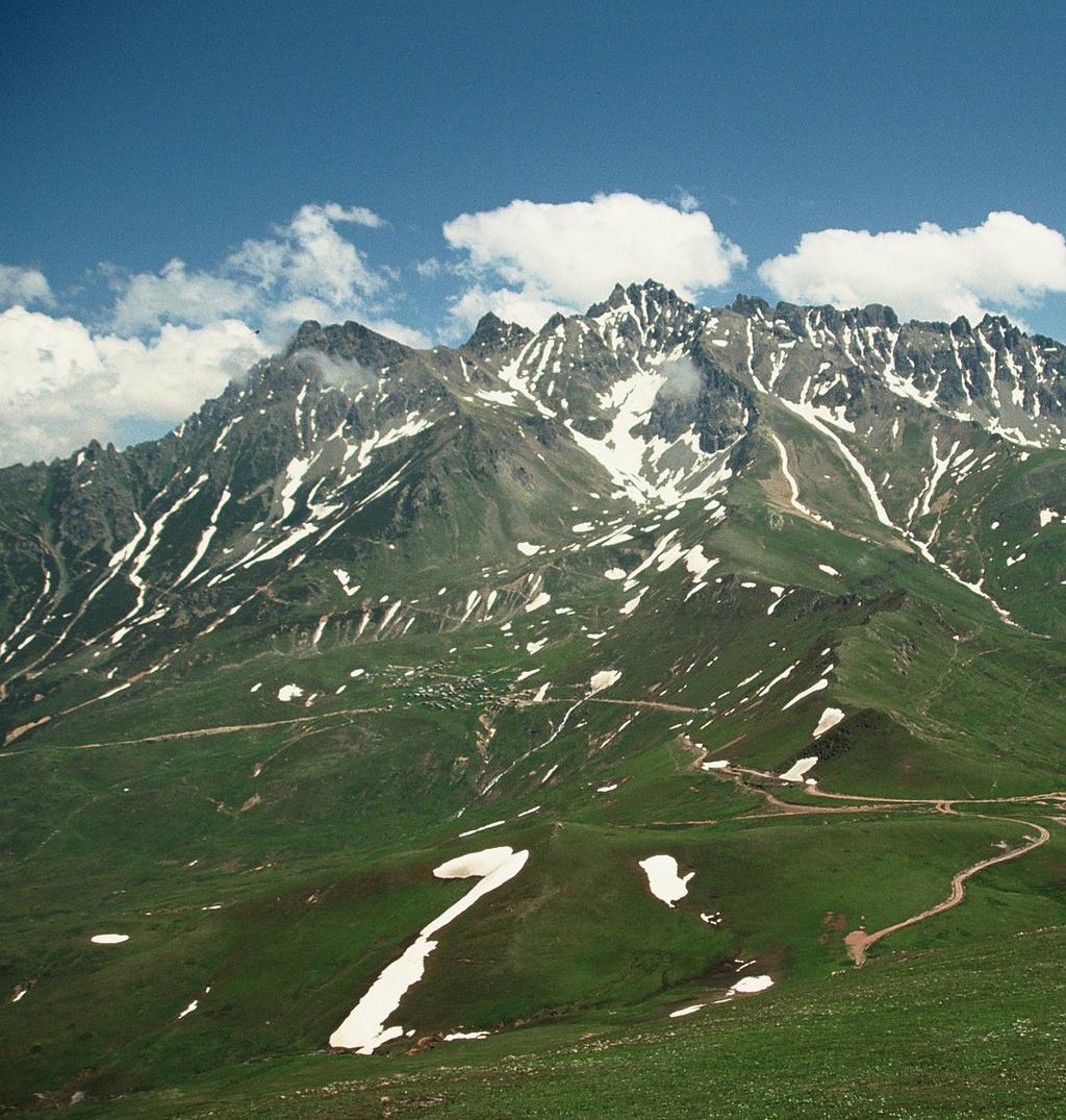 Artvin de Önemli ve Hassas Alanlar Karçal Dağları: Karçal Dağları Önemli Bitki ve Doğa Alanı; Doğu Karadeniz Dağlarının doğu ucunda, Gürcistan sınırına yakın küçük bir dağ silsilesidir.