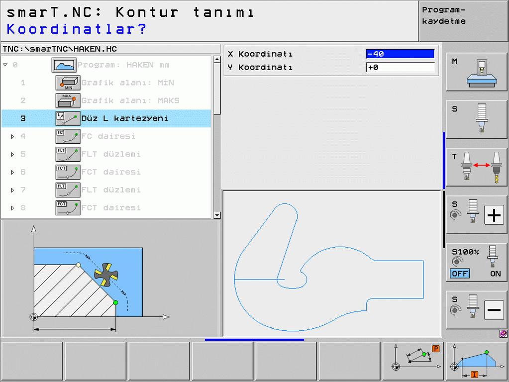 Kontur tanm Kontur tanm Temel bilgiler Konturları prensip olarak ayrı dosyalarda tanımlayın (.HC dosya tipi).