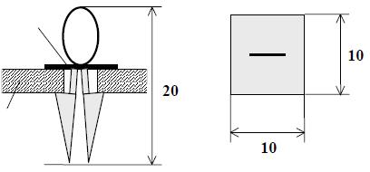 Manuel Montaj MTM Uygulaması END208-170309A06-2 Ödev 1 Otomobillerin montajında kullanılan, 10x10x20 mm boyutlarında Sentetik Kelepçe/Kanca parçası aşağıdaki resimde verilmiştir.