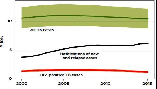 TB insidansı WHO Global TB report 2016