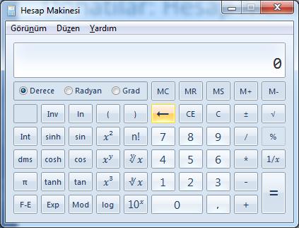 Bu uygulama ile hem basit hesaplamalar hem de