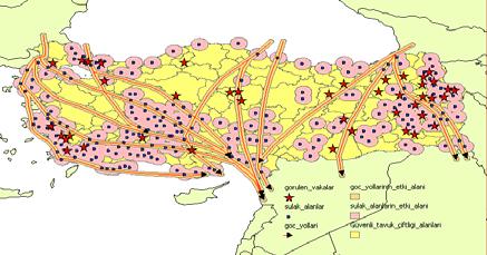 CBS (Coğrafi Bilgi Sistemi) Yöntemi Y İle Kuş Gribine Karşı Güvenli Tavuk Çiftliği