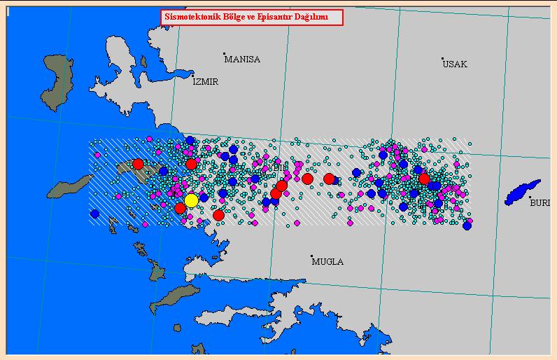 3/11 günümüze kadar devam eder. 2.2. Depremsellik Sismotektonik bölgede en eski depremin M.Ö.25/26 yılında meydana geldiği görülmektedir.