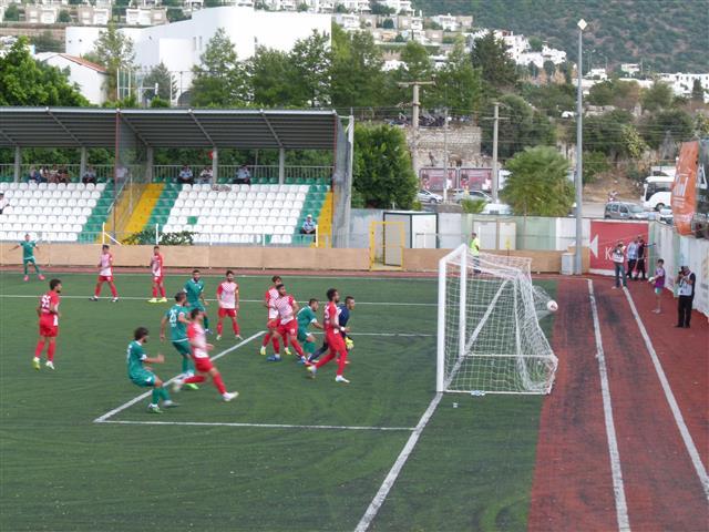 Bodrumspor 0 Menemen spor 5 Ziraat Türkiye Kupası 2. Tur eleme maçında, Spor Toto 3. Lig 2.