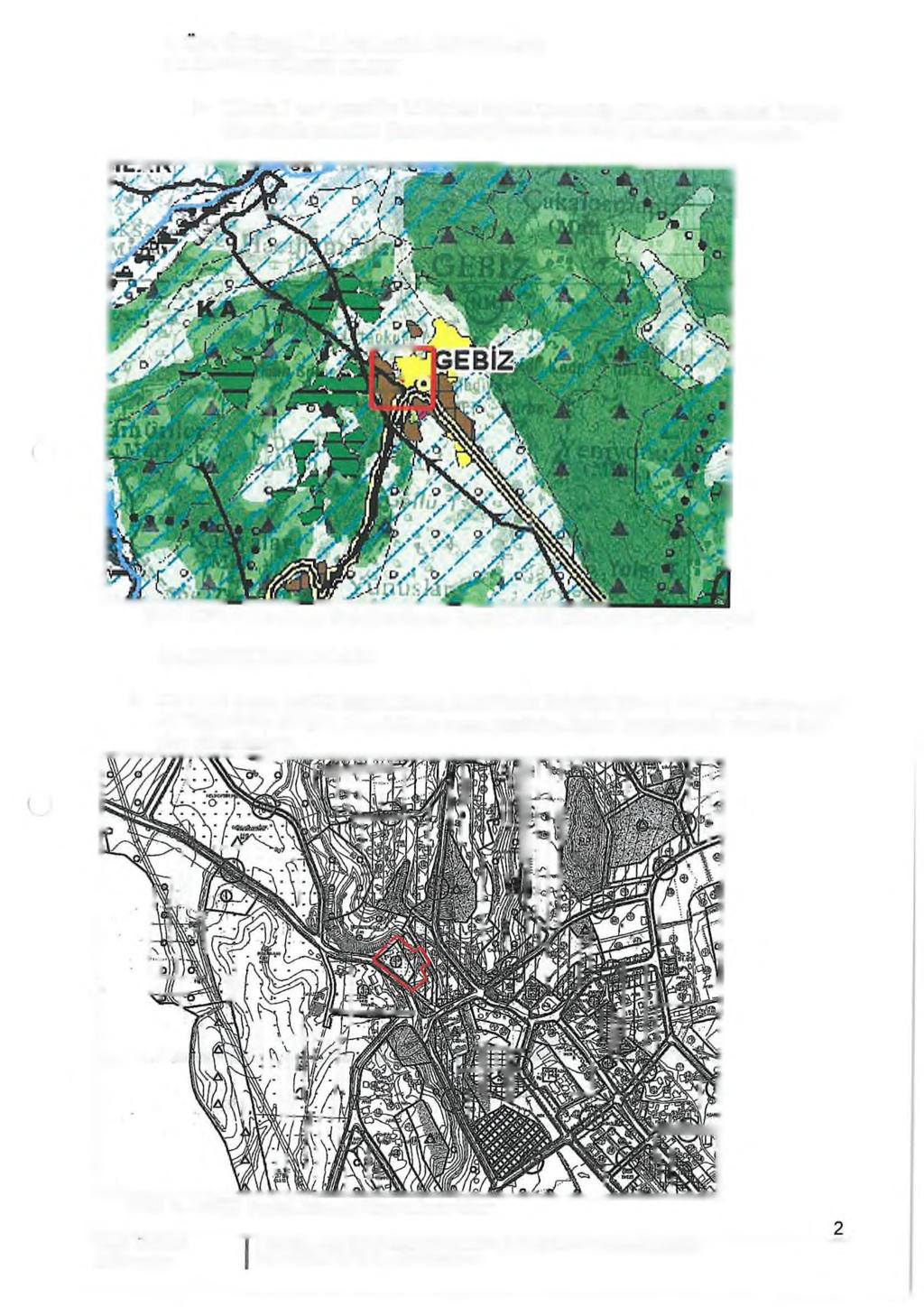 4. ÜST ÖLÇEKLİ PLANLAMA KARARLARI 4.LÇEVRE DÜZENİ PLANI > 115 ad a 1 ve 4 p a rselle r l / 1 00.