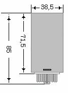 Teknik açıklamalar : Çalışma voltajı : 220 VAC. % 15 ile 240 VAC + % 10 Frekans : 50 / 60 Hz.