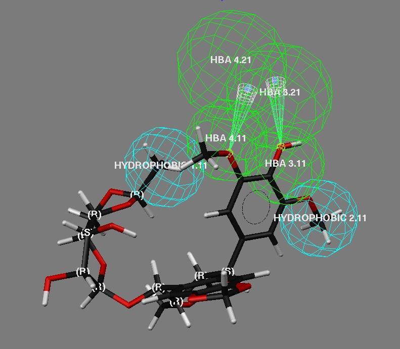 Etopozit in Farmakofor