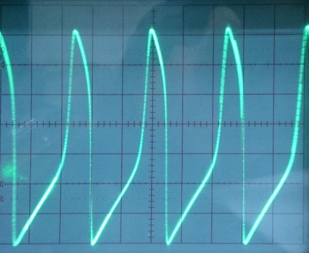 2. FHN Nöron Modeli elektronik deresinin fiziksel gerçeklemesi FHN nöron modeline ait Şekil 5.