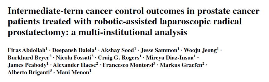 reported for open and laparoscopic RP in