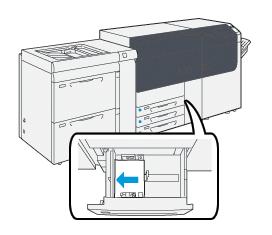 NOT Bir kaset stok beslemek için kullanılırken açılırsa bir kağıt sıkışması oluşabilir. 1. Yazdırma işiniz için uygun kağıt stoğunu seçin. 2. Kaseti duruncaya kadar çekin.