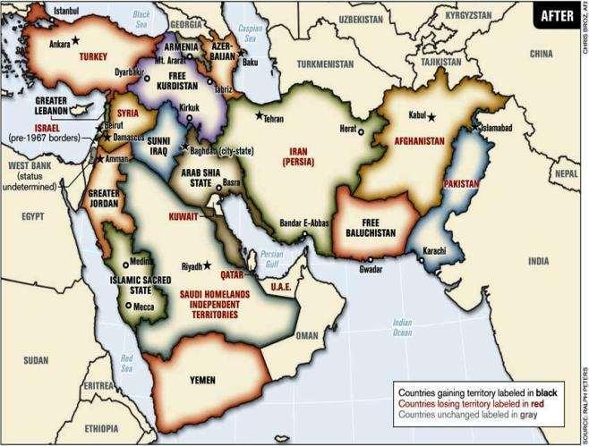 How a better Middle East would look? BY RALPH PETERS : Blood borders! (http://www.