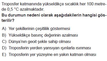 A) Önce euzü besmele çekilip niyet edilmelidir B) Vücuttaki pislikler temizlenmelidir C) Yıkanırken su israf edilmemelidir D) Bütün vücut kuru yer kalmayacak şekilde yıkanmalıdır E) Ağız ve burun