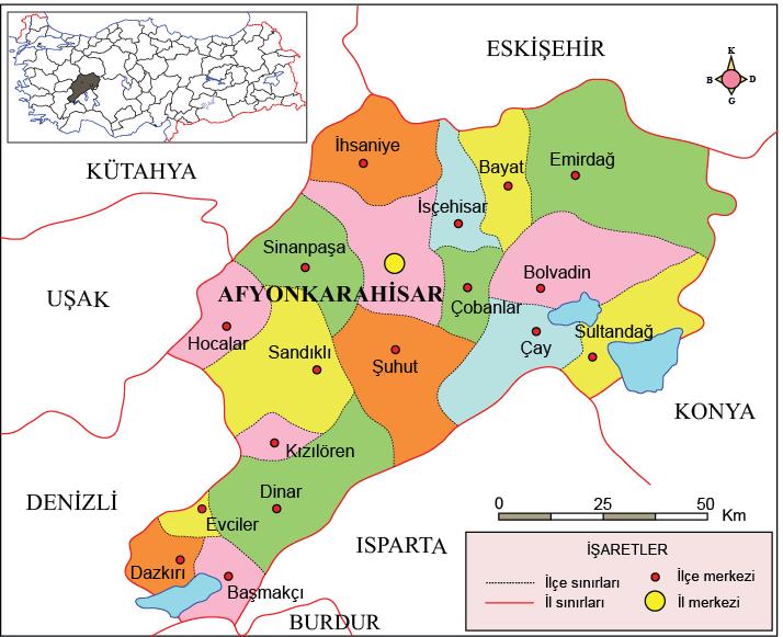 3.2 Karamık Göleti Temel Sondaj Çalışması 3.2.1 Çalışma Alanı Ve Proje Karamık Göleti, Afyonkarahisar İli, Çay İlçesi, Karamık Beldesi, Karamık Deresi üzerinde yer almaktadır.