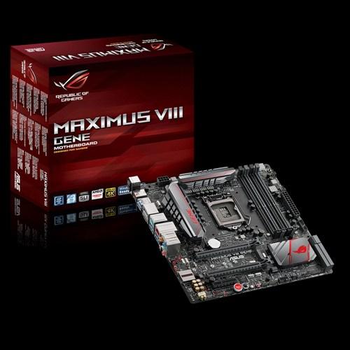 ASUS EN İ.Y.İ. ANAKART MARKASI EN Kolay Kurulum / İtibarlı / Yüksek Satış / İstikrarlı MAXIMUS VIII GENE GAMING ANAKART Oyuncu odaklı özelliklerle dolu Kompakt ve Güçlü matx anakart 6.