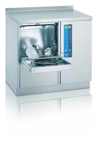TopLine 40 Kullanışlı tezgahaltı model TopLine 40 yıkama ve dezenfeksiyon makinesi, mevcut dolap sisteminizin ideal