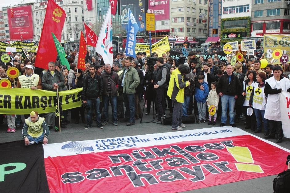 NKP BU KEZ İSTANBUL DAN UYARDI: NÜKLEERİ SAVUNAN PARTİLERE OY YOK!