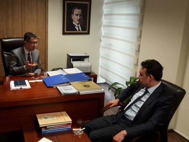Ajans Genel Sekreter Vekili Ahmet Emin KİLCİ ve Yozgat YDO Koordinatörü Timur YILDIZ KOP Bölge İdaresi Başkanı İhsan BOSTANCI yı 9 Şubat 2017 tarihinde ziyaret etti.