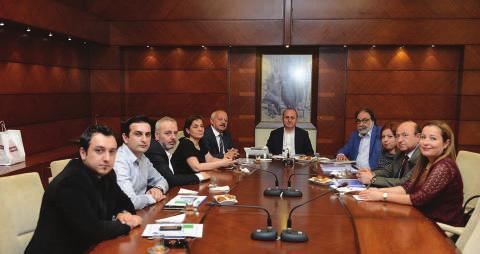 Şube Müdür Yardımcısı Ertan Demirci ve AKM Sorumlusu Serdar Turan ile birlikte Mustafa Günalp de katıldılar.