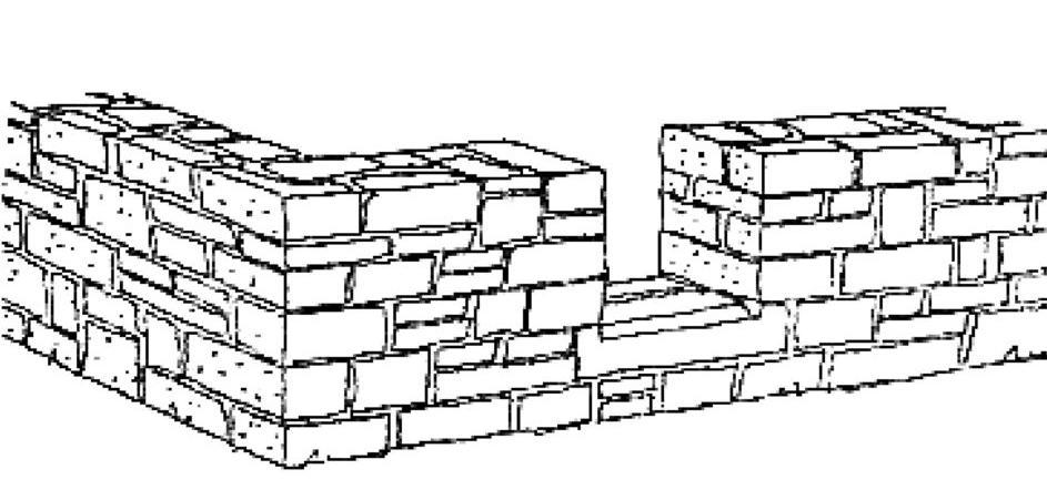 12 Şekil 3.1. Yatay derzli kaba yonu taş duvarlar örneği 3.2.2 Sıfır derz taş duvar Mimari estetik veya sürtünmenin azaltılması maksadı ile veya kapiler suların