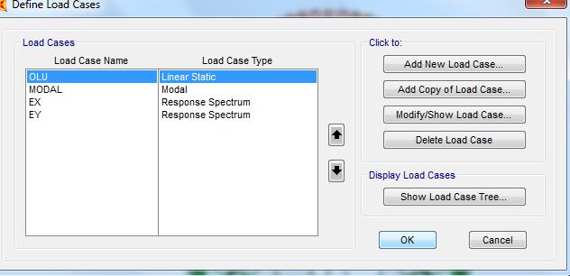 63 Şekil 7.8. de SAP 2000 V18 programında Yük durumu-respone Spectrum tanımlarına ait datalar verilmiştir. G linear statik - Ex respone spectrum - Ey respone spectrum Şekil 7.8. Yapılarda tanımlı respone spectrum Şekil 7.