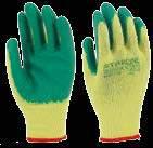 Palm and fingers are high grade PU coated. Ideal for users who work in the dry and light oily area with small objects. The wrist part is knitted and fit the hand perfectly.