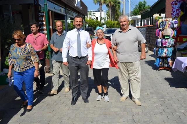 ziyaretinde Faik in Gayvesi nde vatandaşlarla