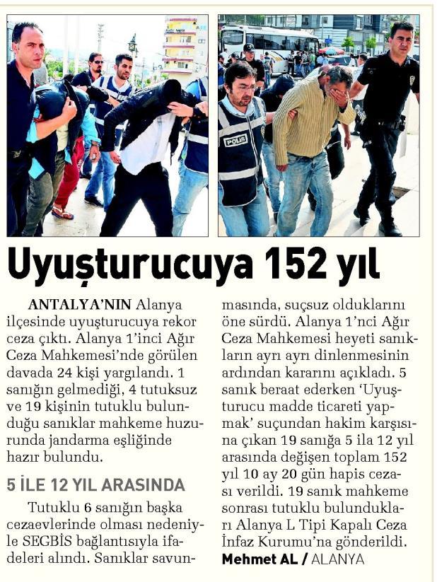 SABAH ANTALYA Tarih : 22.3.