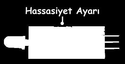 GND ve VCC pinlerini bağladıktan sonra D0 pinini Arduino kartı üzerindeki D9 pinine bağlayınız.