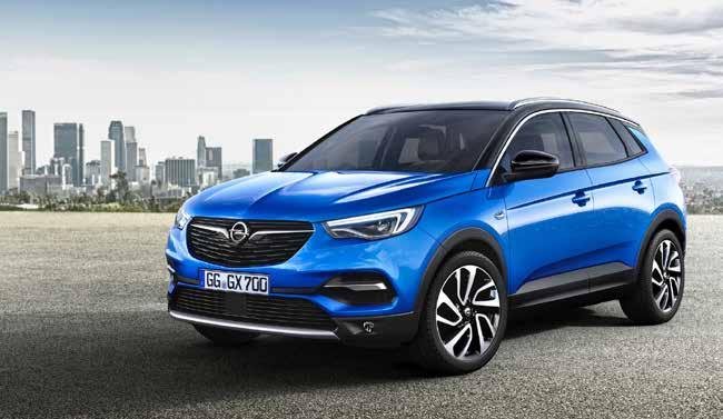 48 metrelik boyuyla kompakt bir crossover olan otomobilin yüzü yeni Insignia, Astra ve Crossland X ile akrabalık