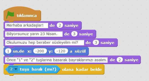 10 Abby nin işlemler sırasında bizi beklemesi için küçük bir ekleme yapmamız gerekiyor.