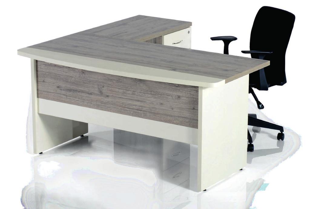 leda masa desk Genişlik - Width : 120-140-160-180 cm Derinlik - Depth : 80 cm Yükseklik -