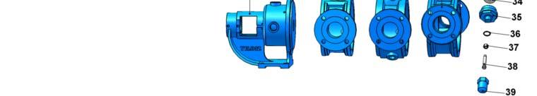 YEDEK PARÇA LİSTESİ AYAR SOMUNLU, MEKANİK SALMASTRALIVE BYPASSLI/ SPARE PART LIST FOR PUMP WHICH WITH ADJUSTING NUT, MECHANICAL SEAL AND BYPASS KAPLİN KAMA 8x7x50 AB COTTER 8x7x50 AB 22 KAPAK CONTASI