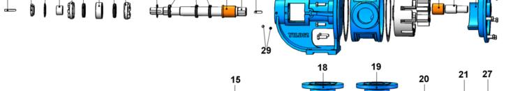 YEDEK PARÇA LİSTESİ AYAR SOMUNLU, KEÇELİ VE CEKETLİ KÖRKAPAKLI/ SPARE PART LIST FOR PUMP WHICH WITH ADJUSTING NUT, LIP SEALS AND BLIND COVER KAPLİN KAMA 8x7x50 AB COTTER 8x7x50 AB 6 KONSOL CONTASI